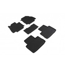 Резиновые коврики с высоким бортом для Toyota RAV4 V МКПП 2019-н.в.