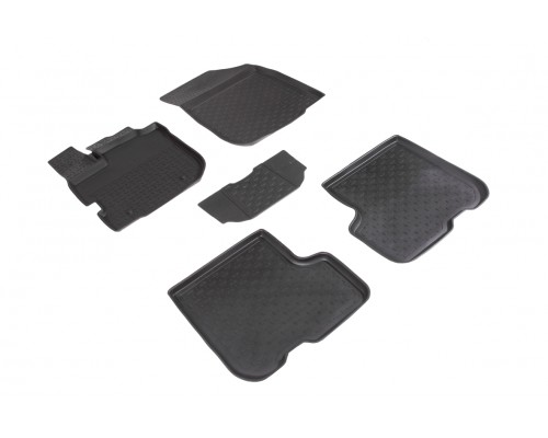 Резиновые коврики с высоким бортом для Renault Logan II (2 рест.) 2020-н.в. Фото