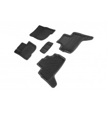 Коврики EVA 3D ромб для Mitsubishi Pajero Sport III (кр. арабской сборки) 2015-н.в.