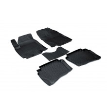 Резиновые коврики с высоким бортом для Hyundai i20 2008-2014