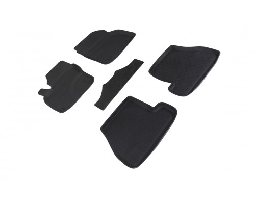 Резиновые коврики с высоким бортом для Ford Focus III 2011-2015 Фото