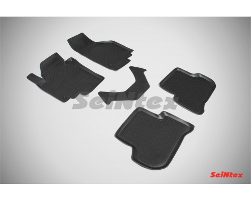 Резиновые коврики с высоким бортом для Skoda Yeti 2008-2018 Фото