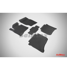 Резиновые коврики с высоким бортом для Volkswagen Touareg II 2010-2017