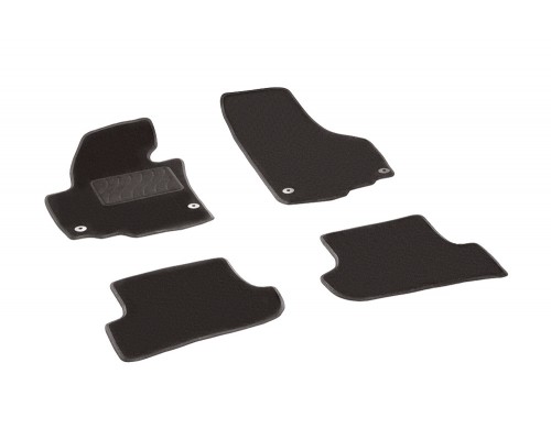 Ворсовые коврики LUX для Skoda Yeti 2008-н.в. Фото