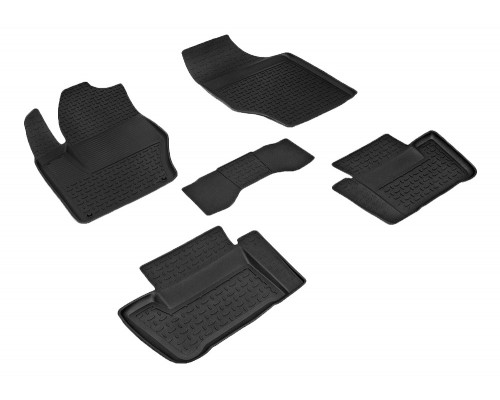 Резиновые коврики с высоким бортом для Citroen C4 Sedan 2008-н.в. Фото