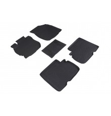 Резиновые коврики с высоким бортом для Nissan Almera IV 2013-н.в.
