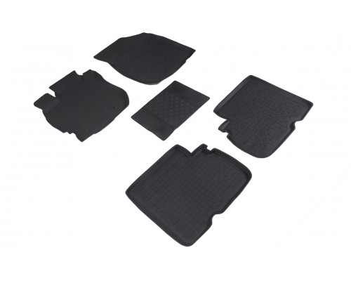 Резиновые коврики с высоким бортом для Nissan Almera IV 2013-н.в. Фото