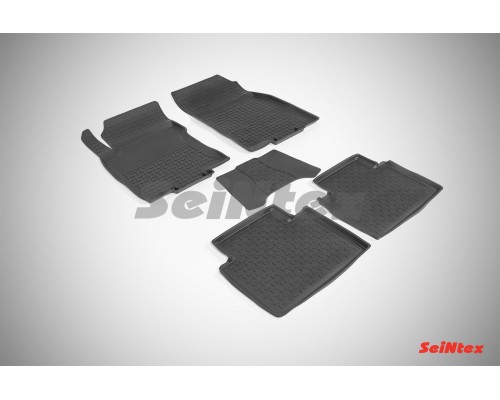 Резиновые коврики с высоким бортом для Nissan X-Trail (T32) 2015-н.в. Фото