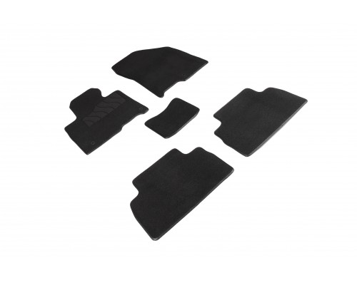 Ворсовые коврики LUX для Hyundai Santa FE IV (5 мест) 2018-2020 Фото