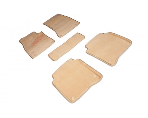 Ворсовые 3D коврики для Mercedes-Benz S-Class W223 long 2021-н.в. Фото