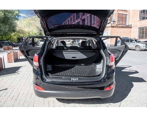 Полиуретановый коврик в багажник для Hyundai ix35 2010-2015 Фото