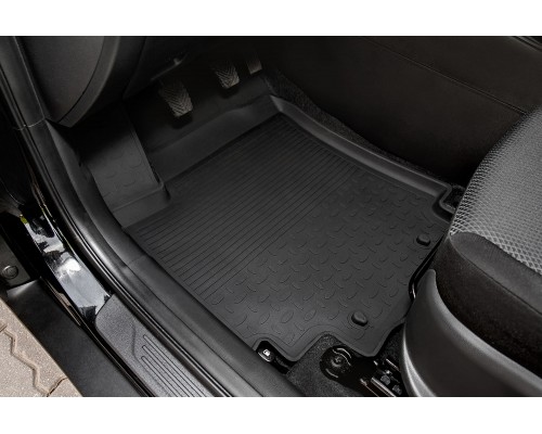 Резиновые коврики с высоким бортом для Hyundai Creta 2016-2020 Фото