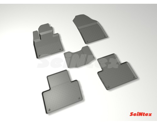 Резиновые коврики с высоким бортом для Volvo XC90 II 2014-н.в. Фото