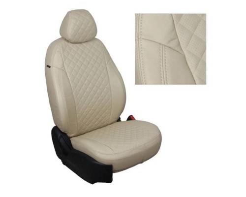 Чехлы на сиденья Автопилот Ромб для SsangYong Rexton (2007-2012) Артикул ss-rt-r2-bebe-r Фото