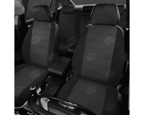 Универсальные чехлы Avtolider, Бел.точка/чёрный, Артикул: UJK31-0103 Фото