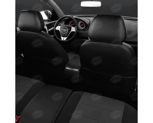 Универсальные чехлы Avtolider, Бел.точка/чёрный, Артикул: UJK31-0103 Фото