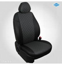 Чехлы на сиденья Автопилот Ромб для Hyundai Solaris седан (2010-2015) Артикул kha-so-t48-chets-ar