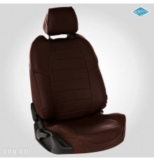 Чехлы на сиденья "Автопилот" для Lada (ВАЗ) Vesta (2015-2023) темно-коричневый Артикул va-lv-vt-tktk-e