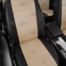 Чехлы на сиденья АвтоЛидер для Peugeot Partner Tepee (2007-2018) черно-Бежевые Артикул PG21-0902-CI21-0902-EC04 Фото