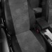 Чехлы на сиденья АвтоЛидер для Volkswagen Sharan (1995-2010) Черные темно-Серые алькантара Артикул FD13-0701-VW28-0801-EC13 Фото