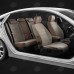Чехлы на сиденья АвтоЛидер для Hyundai Sonata Тагаз (2001-2013) Бежевые, капучино Артикул KA15-0601-HY15-0703-LEN02 Фото