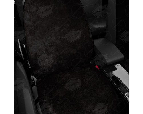 Меховые накидки, 1шт. (натуральная овчина, короткий ворс) Цвет: коричневый Фото