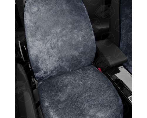 Меховые накидки, 1шт. (натуральная овчина, короткий ворс) Цвет: Серые Фото