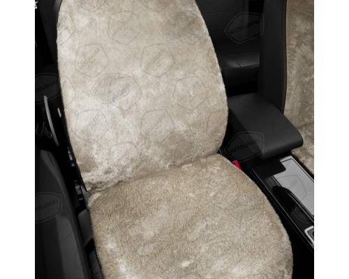 Меховые накидки, 1шт. (натуральная овчина, короткий ворс) Цвет: Бежевые Фото