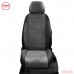 Чехлы на сиденья АвтоЛидер для Mazda CX-7 (2006-2013) Черные темно-серая алькантара Артикул MZ16-0601-EC13 Фото