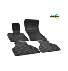 Резиновые коврики в салон автомобиля Gumarny Zubri для Volvo XC90 (2015-2023) 5 частей с фиксаторами Артикул ST 32-00387