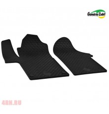 Резиновые коврики в салон автомобиля Gumarny Zubri передние для Mercedes Vito (2014-2023) Артикул ST 32-00375