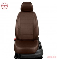 Чехлы на сиденья АвтоЛидер для Nissan X-Trail (2007-2014) шоколад  Артикул NI19-0902-EC29