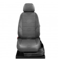 Чехлы на сиденья АвтоЛидер для Hyundai Solaris (2017-2023) темно-Серые Артикул HY15-0607-KA15-0308-EC20