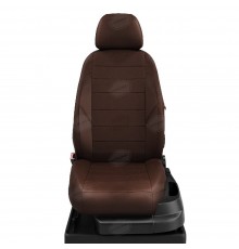 Чехлы на сиденья АвтоЛидер для Volkswagen Tiguan (2007-2016) шоколад Артикул VW28-0206-VW28-0901-EC29
