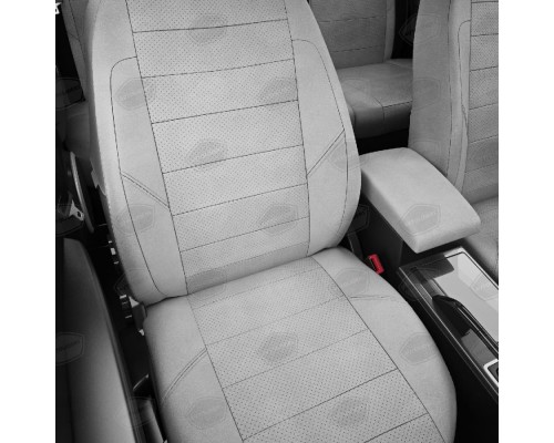 Чехлы на сиденья АвтоЛидер для BMW 1-Серия (F20) (2011-2019) черно-желтый Артикул BW02-0102-BW02-0104-EC33 Фото