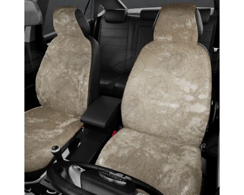 Меховые накидки, 1шт. (натуральная овчина, короткий ворс) Цвет: Бежевые Фото