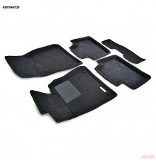 Коврики салона Euromat3D Business текстильные  для Lexus IS (2013-2020) Артикул EMC3D-003219