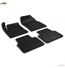 Резиновые коврики в салон автомобиля Gumarny Zubri для Citroen C3 Aircross (2017-2023) Артикул ST 32-00408