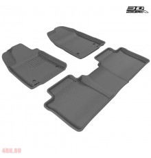 Коврики салона Sotra Liner 3D Lux (Серый цвет) для Lexus ES 350 (2006-2012) Артикул STR74-00198