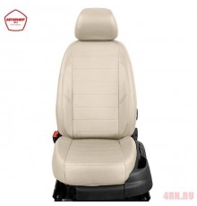 Чехлы на сиденья АвтоЛидер для Toyota Land Cruiser Prado 150 (2013-2023) кремовый  Артикул TA27-1203-EC25