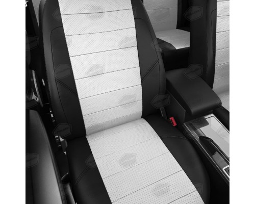 Чехлы АвтоЛидер Экокожа VW Crafter (2011-2019)арт. VW28-1402-MB17-1004-EC03 экокожа Фото