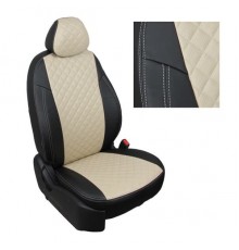 Чехлы на сиденья Автопилот Ромб для Honda Civic седан (2012-2015) Артикул kho-tsi-s12-chebe-r