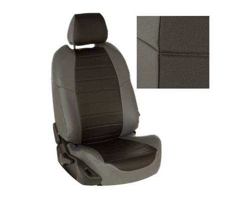 Чехлы на сиденья Автопилот для Toyota Corolla седан (2007-2013) Артикул ta-ko-e150-seche-e Фото