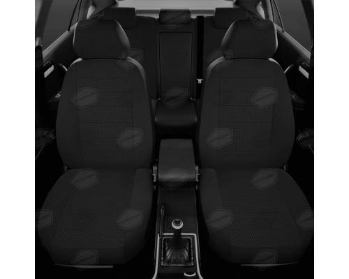 Универсальные чехлы Avtolider, Готика/чёрный, Артикул: UJK31-0106 Фото