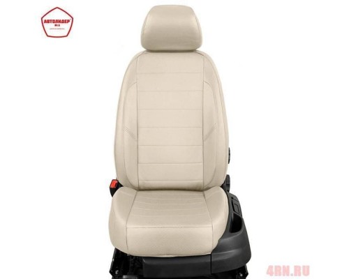 Чехлы АвтоЛидер экокожа для Renault Koleos (2008-2016) кремовый  Артикул RN22-0701-EC25 Фото