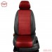 Чехлы на сиденья АвтоЛидер для Hyundai Porter (2003-2013) черно-красный  Артикул HY15-1301-EC06 Фото