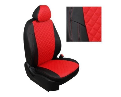 Чехлы на сиденья Автопилот Ромб для Citroen C-Crosser (2007-2013) Артикул mi-ou-okhl-chekr-r Фото