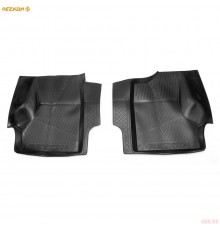 Резиновые коврики в салон автомобиля Rezkon  для ГАЗ Газель Premium (передний ряд сидений) Артикул 1040005600