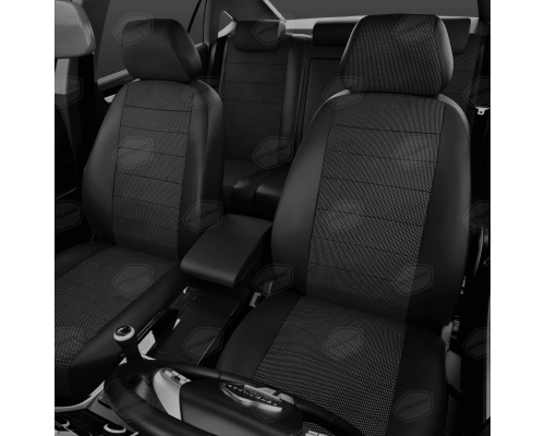 Универсальные чехлы Avtolider, Б.точка/чёрная, Артикул: UKK31-0103 Фото