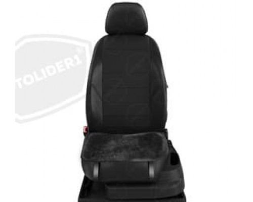 Меховые накидки, 1 шт. (Натуральная овчина, КВАДРАТ, Короткий ворс) Цвет: Черные Фото